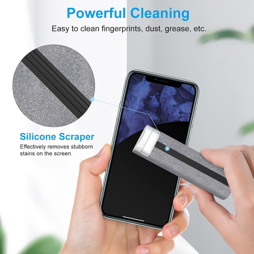 BoYata Screen Cleaner Kit 4PCS, 3-in-1 Touchscreen Mist Cleaner Spray Bottle  Microfiber Cloth, Portable Reusable Empty Spray Bottle for Phone Laptop Tablet Monitor Car Screen