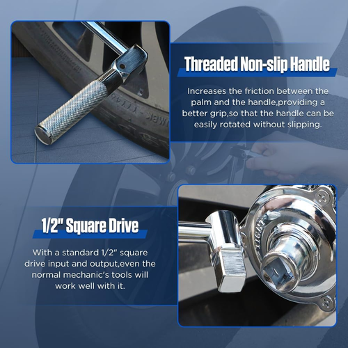 power-assisted tire nut remover  labor-saving wrench