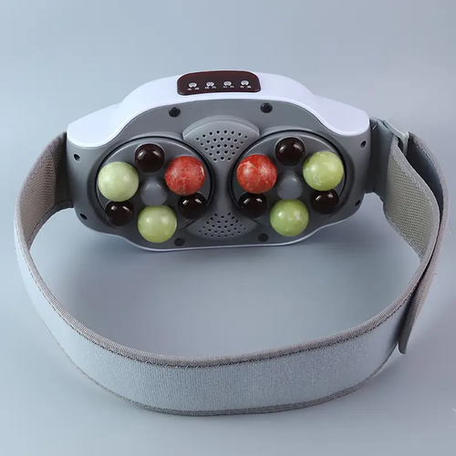 Electric Abdominal Massager, a Device for Belly Massage, with Hot Stone Therapy for Abdominal Kneading, Rechargeable And Portable, Perfect for Relieving Discomfort in The Stomach, an Essential for Working Women, a Great Health Gift for Family And Friends.