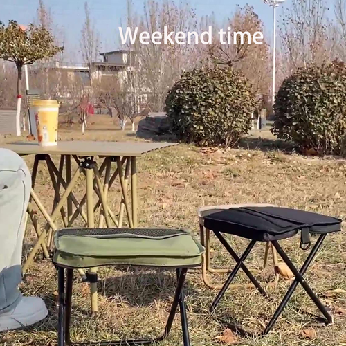 New-style fashionable, compact, portable and crossbody-enabled picnic chair picnic stool
