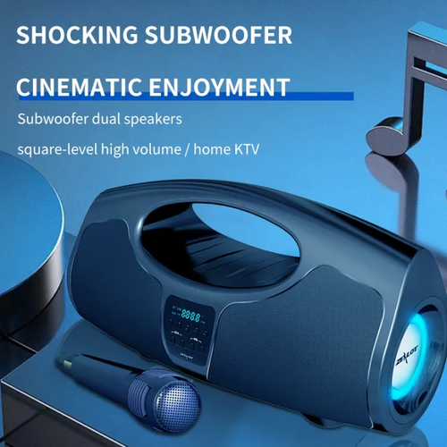 P1 square dance audio outdoor karaoke speaker wireless bluetooth portable home mobile subwoofer