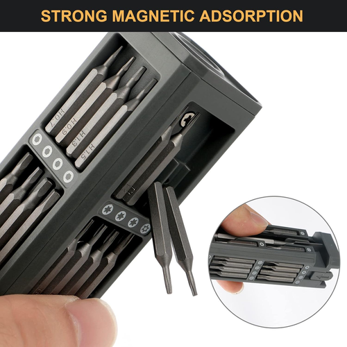 44 in 1 Precision Screwdriver Set, magnetic screwdriver sets Pocket All-in One Multi-Function Repair Tools for Electronics for Repairing Watches Glasses...