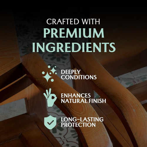 Furniture Salve for Leather - Polisher, Moisturizer, and Restorer for Couches and Furniture - Conditioner for Leather, Wood, and Vinyl - Repair Salve with...