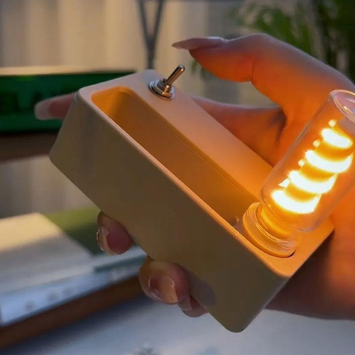 Decompression Mechanical Night Light, Creative Mechanical Magnetic Light, Mechanic Light with Magnet, LED Creative Night Light, 3D Printed Decompression Mechanical Night Light
