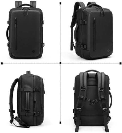 Large Capacity Backpack with Vacuum Pump,Seal Compression Travel,Portable Vacuum Travel Backpack for Commutes