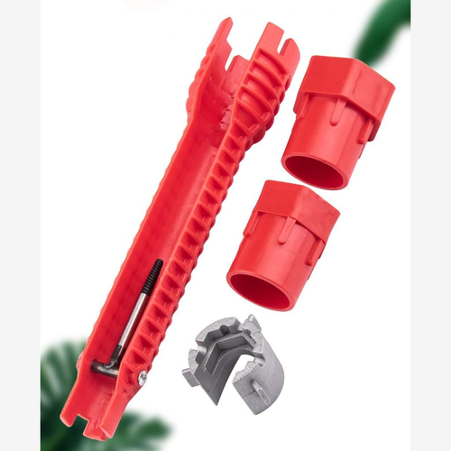 Multifunction 14 In 1 Repair Plumbing Tool Anti-slip Plumber Key Flume Sink Wrench Tools Plumbing Pipe Wrench Bathroom Tool Sets