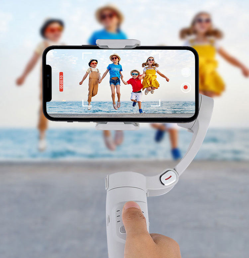Professional 3 Axis Image Stabilization Stabilizer Gimbal Face Tracking Gesture Control for Taking Pictures Phone Selfie Stick