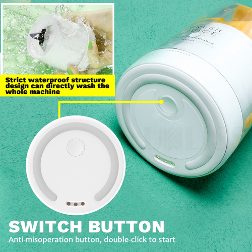 Sanhuo Wireless Juicer: Portable Mini Multifunctional Electric Juice Cup with Magnetic Charging