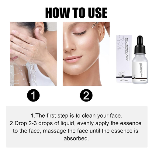 Whitening Essential Oil Niacinamide Anti-Ageing Serum Repair Skin, Dark Spot Corrector, Facial Hydrating Serum, Moisturising and Brightening, Anti Ageing Moisturiser for Skin Tightening (2