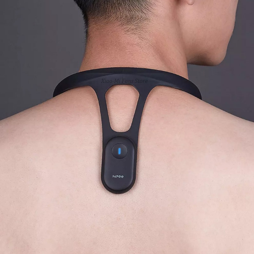 Smart Posture Corrector , Smart Back Support, Smart Corrector for Hunchback, Back Posture Monitoring Improving The Hunchback Posture Corrector Vibrating, Universal for Men and Women(Black)