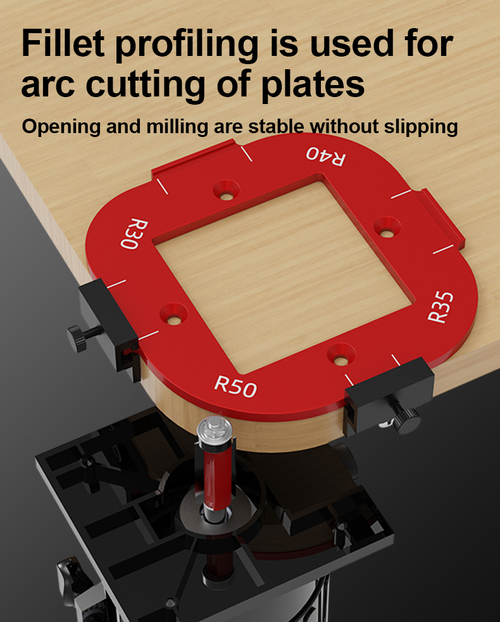 cutting fillet template  round corner cutting template