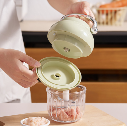 Mincer Mini Rechargeable Multifunctional Food Processor, Mini Portable Kitchen Garlic Chopper Usb Vegetable Grinder