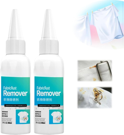 Fabric Rust Remover, Fabric Rust Stain Remover for Clothes, Strong Clothes Rust Remover, Rust, Copper Rust, Water Rust, Tea Rust (1PCS)