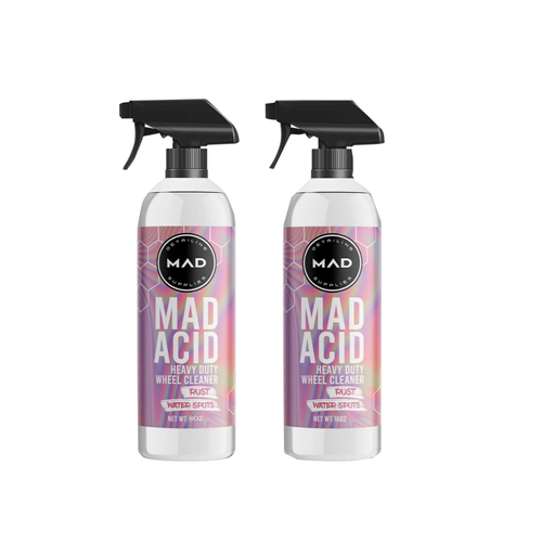 MAD Acid Heavy Duty Wheel Cleaner & Rim Cleaner - Safe on Chrome, Clear Coated Painted Surfaces, Glass, Plastic, And Most Wheel Finishes - Brake Dust,...
