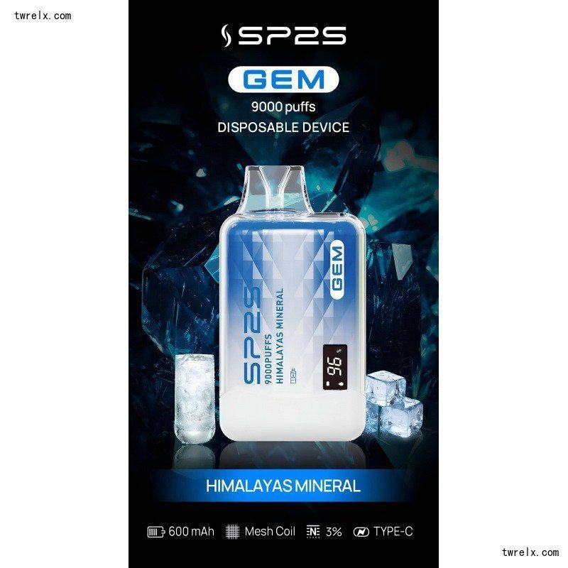 全新上市 SP2S 9000 PUFFS 思博睿一次性拋棄式電子煙