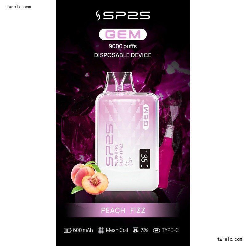 全新上市 SP2S 9000 PUFFS 思博睿一次性拋棄式電子煙