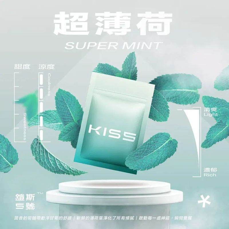 Kiss 鎧斯 5 號煙彈 三顆盒裝 通用一代主機 正品保證