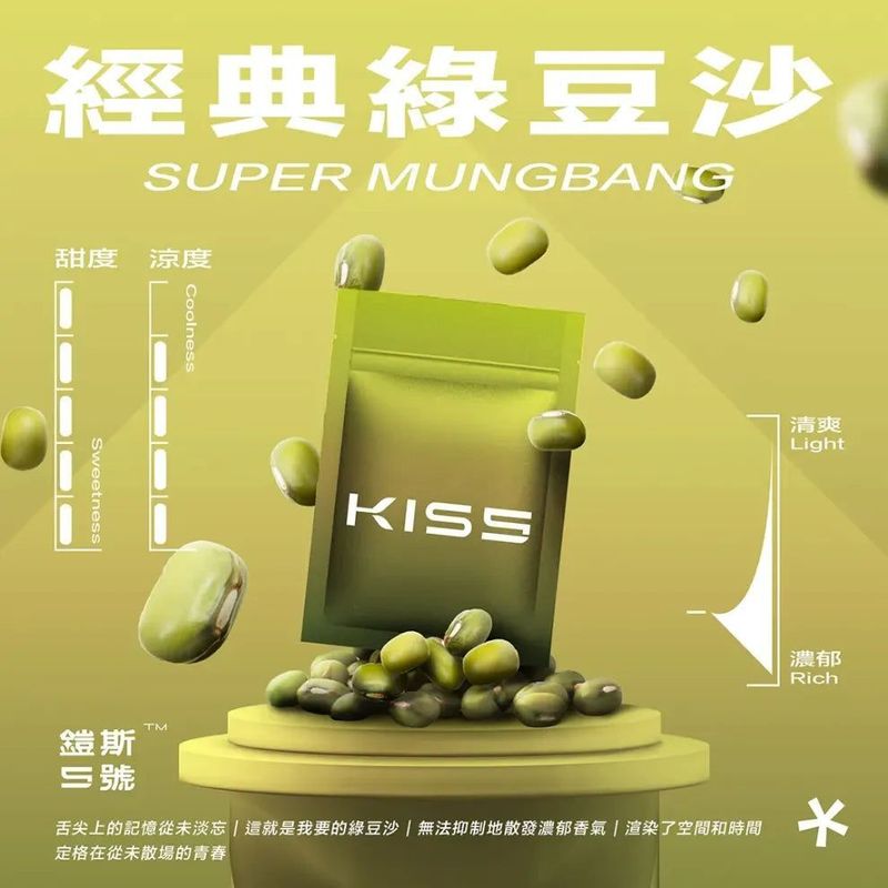 Kiss 鎧斯 5 號煙彈 三顆盒裝 通用一代主機 正品保證