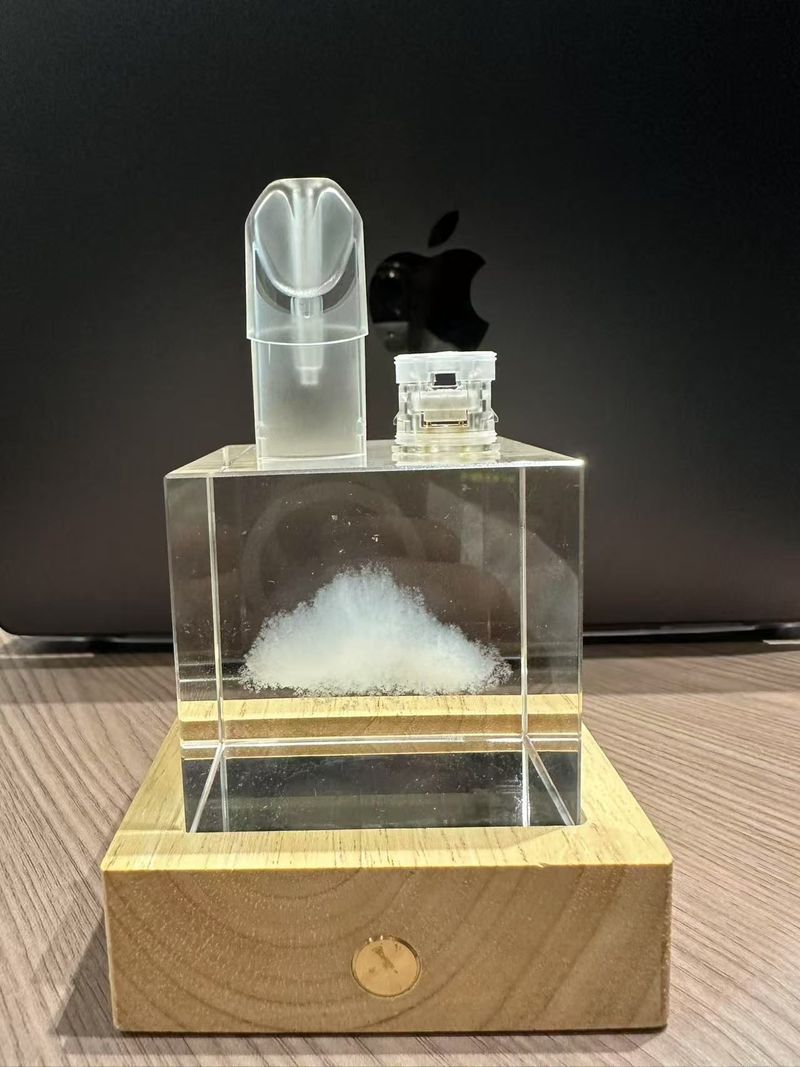 Sp2空弹 磨砂款白色底座陶瓷芯 U型煙彈殼 不漏油 廢油（正品保證）一代通用分離式空倉-台灣現貨秒發