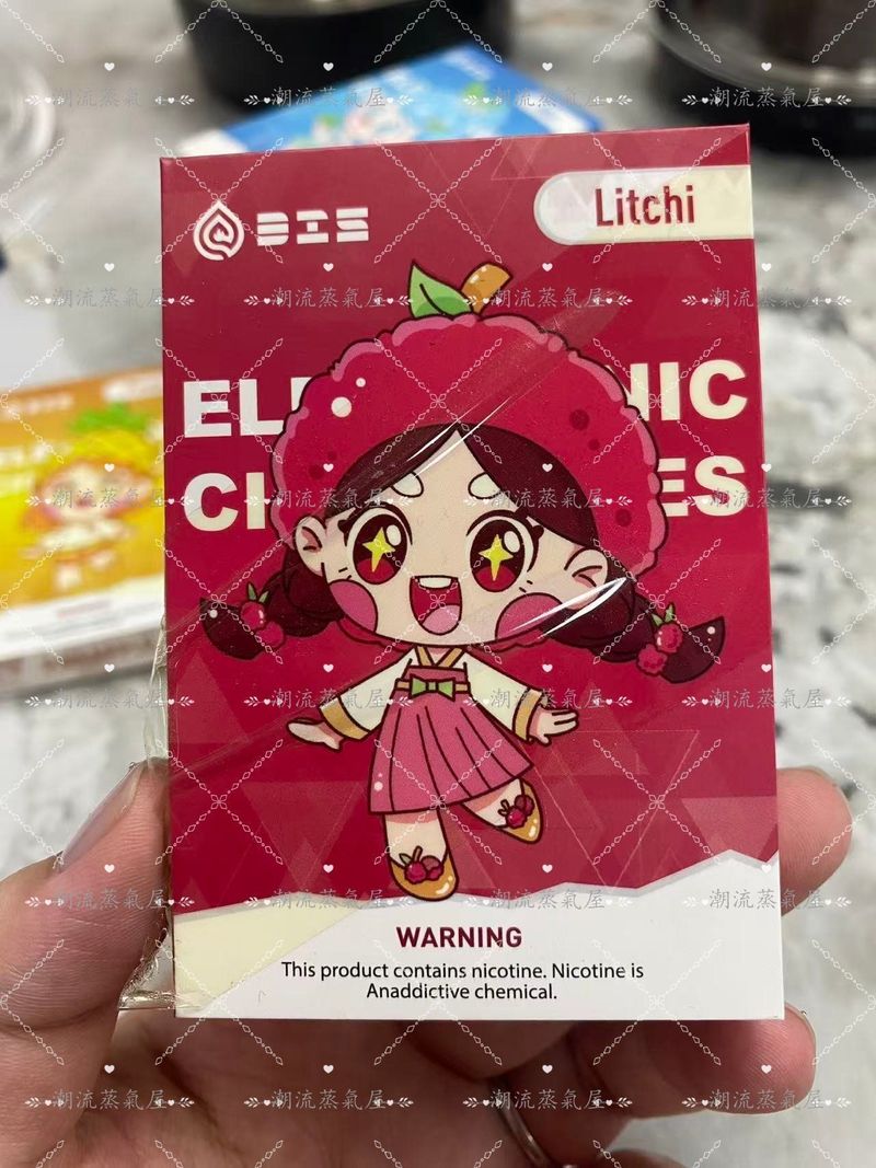 DIS 迪斯少女系列 萌系卡通電子煙彈 多種水果口味 通用一代霧化彈