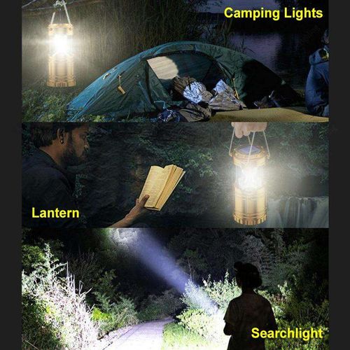 Portátil Multifuncional LED Light Lanterna Solar recarregável para uso doméstico Outdoor