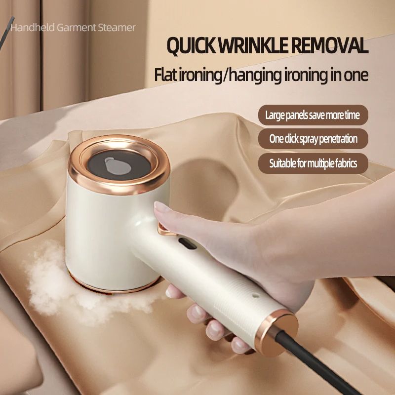 Mini ferro a vapor mão segurando a máquina de engomar para roupas Wet Dry Steam Iron Fast-Heat Portable Clothes Generator Home Traveling