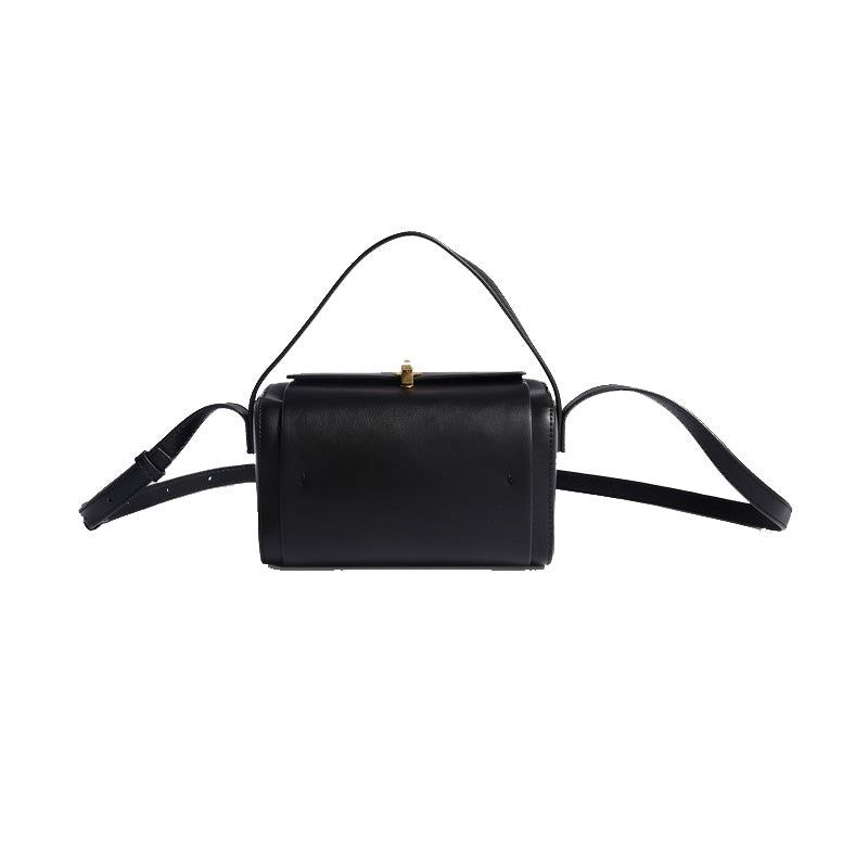 Lock buckle small square crossbody bag