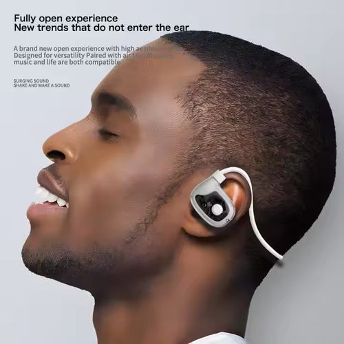 Best-Selling Shark Style TWS Earbuds Noise Cancelling Bone Conduction Earphone LED Battery Indicator Bluetooth V5.3 JL