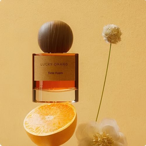 時光沫沫TIMEFOAM香水爆汁大橘禮物禮品女士沙龍香50ml