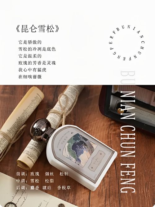 不念春風「崑崙雪松」清冷距離感木質調小眾中性菸草焚香持久香水