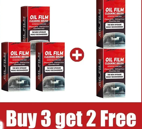 Glass cleaner, suitable for automotive glass and room glass, lasting removal of glass oil film