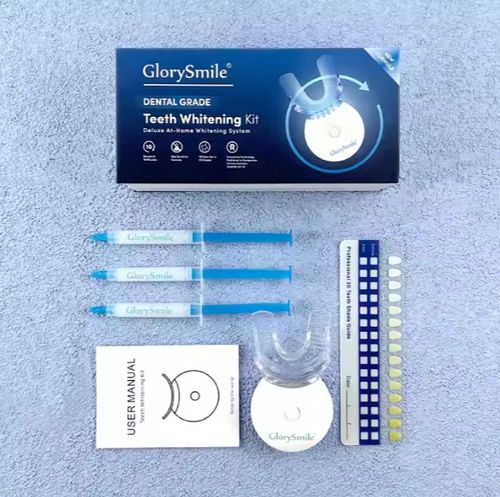 Latest teeth whitening instrument, LED Light 35% CP Whitening gel home kit