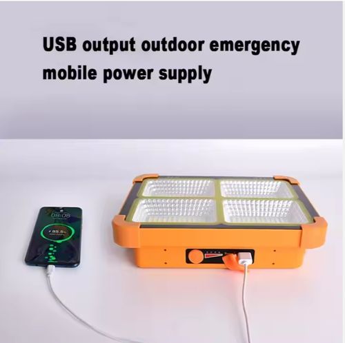 Portable Solar Outdoor Light (USB+ Solar charging)