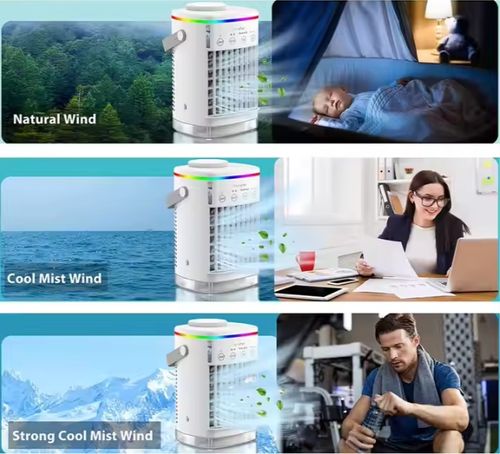 3 in 1 refrigeration air conditioning, cooling √, dry √, 7 color night light √