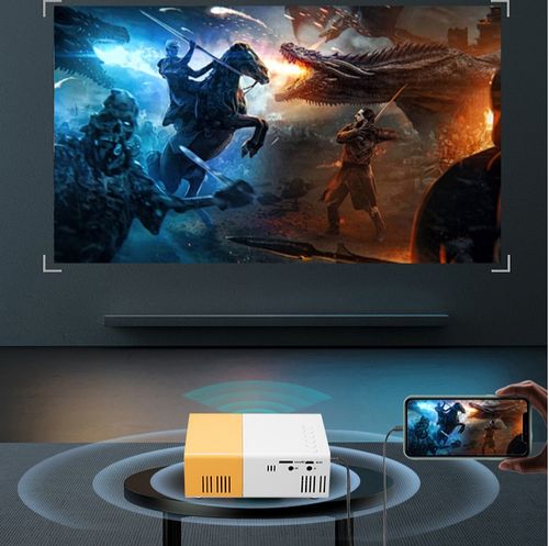Ultra HD projector for home and outdoor use