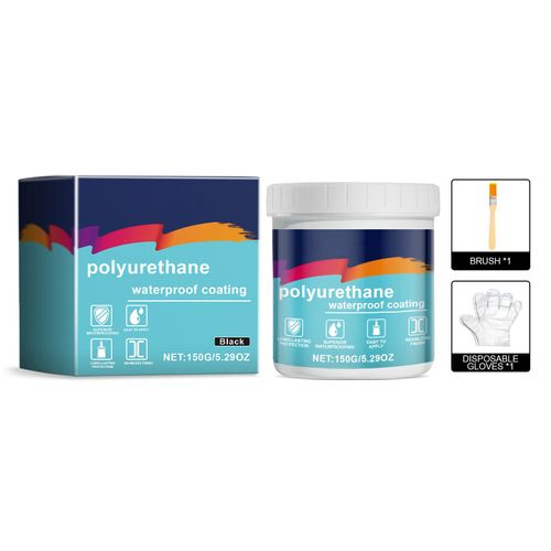 Efficient waterproof paint and waterproof glue
