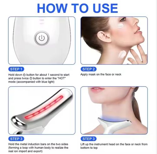 Portable home beauty device to remove acne and wrinkles