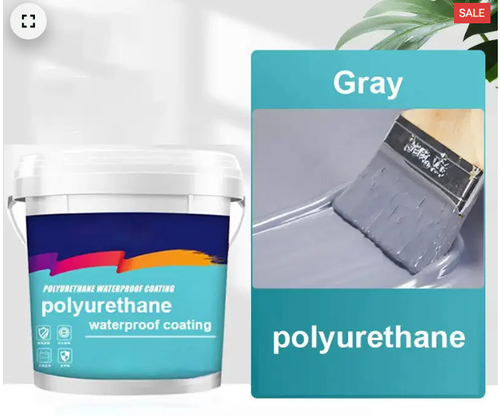 Efficient waterproof paint and waterproof glue