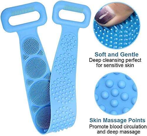 Skin Clean Brushes Shower Belt Bath