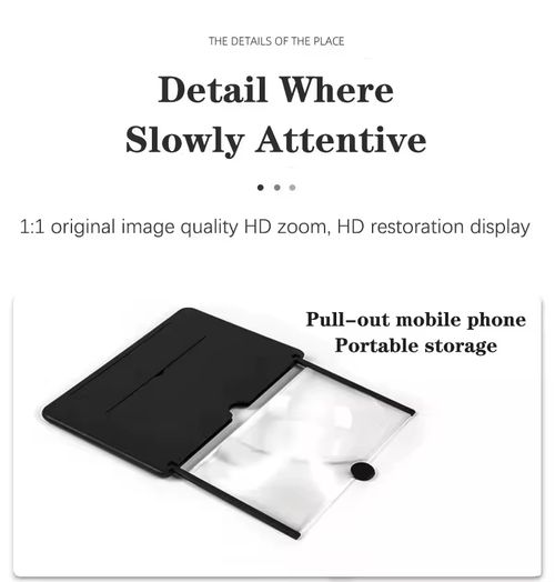 3D Phone Screen Magnifier