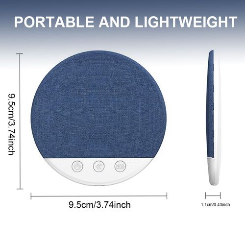Pillow Bluetooth Speaker White Noise