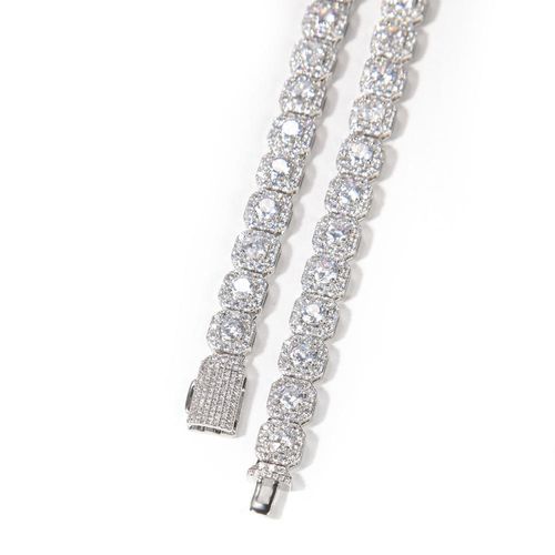 Square Rock Candy Zircon Bracelet