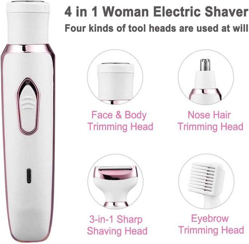 4-in-1 Women's Electric Shaver