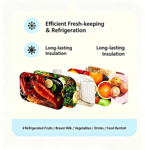 Cool Box Food Cooler Square
