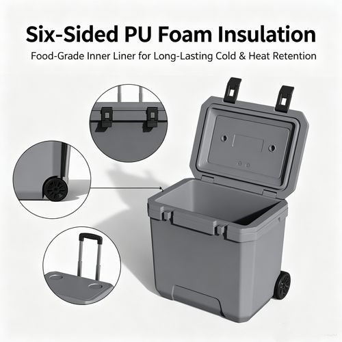 Cool Box Food Cooler Square