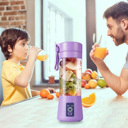 Portable Electric Juice Blender Bottle – Rechargeable and Multifunctional