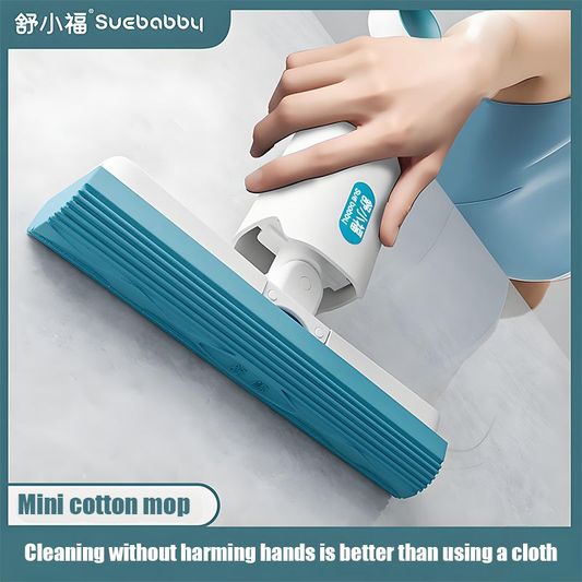 Mini Handheld Sponge Mop – No-Wash Table Cleaner