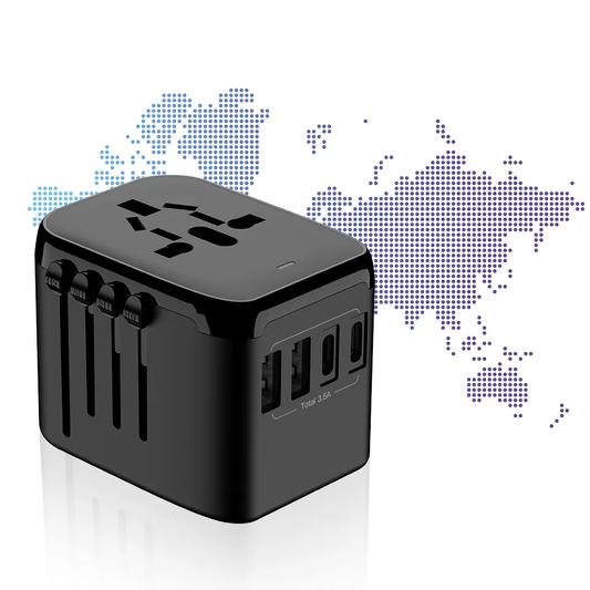 Multi-Functional Travel Adapter – Universal Plug Converter