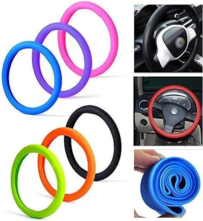 🔥Protetor de silicone antiderrapante para volante no verão