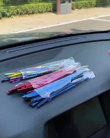 Faixa de proteção da saída de ar do automóvel com moldura cromada - Compre 1 caixa e receba 2 caixas grátis